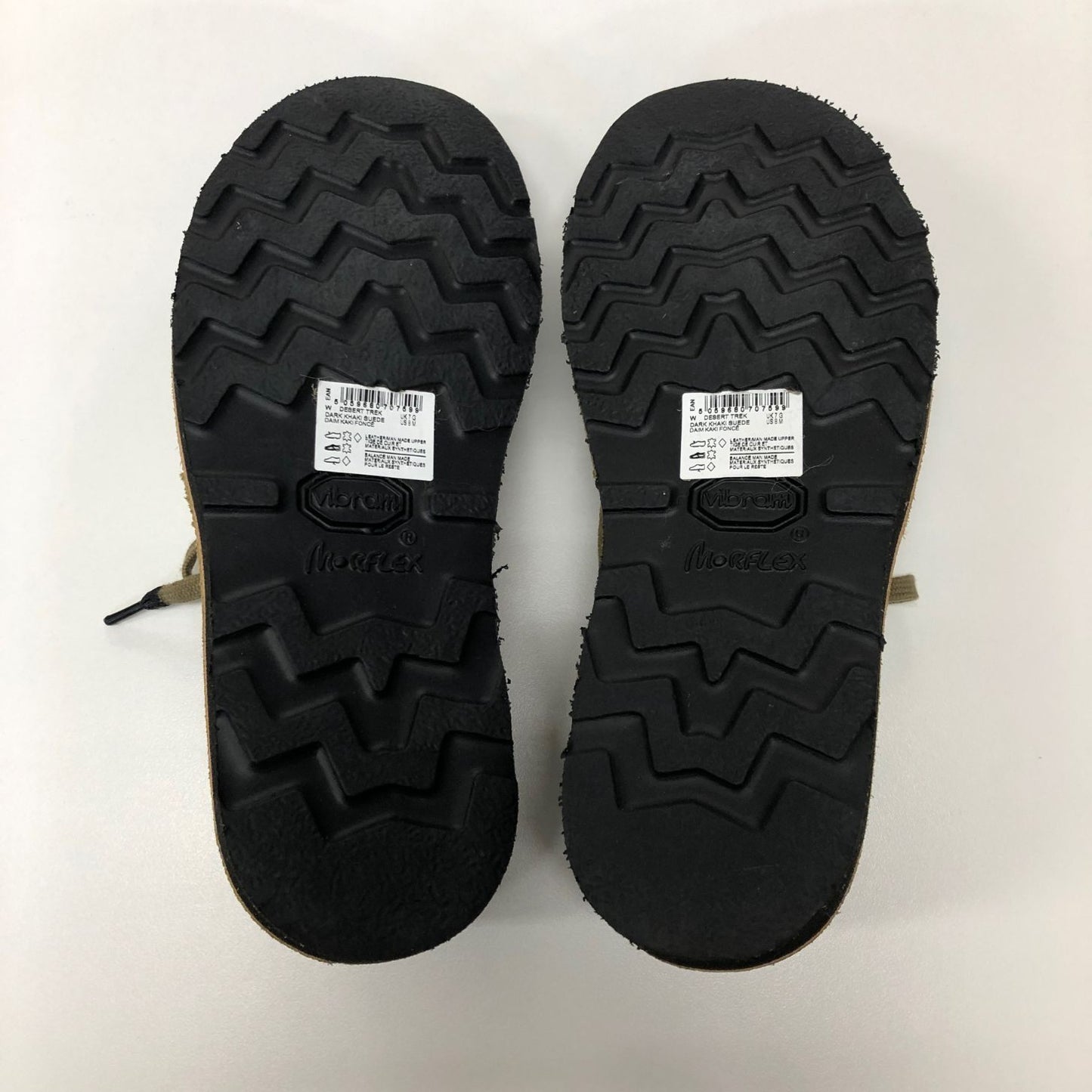 クラークス×シーピー カンパニー カプセルコレクション ローカットスニーカー デザートトレック カーキ×ブラック メンズ サイズ25.5 Clarks×C.P. COMPANY 約25.5cm【AFC28】