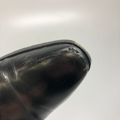 クイーンクラシコ サイドエラ ブラック メンズ サイズ42 queen classico 約26.0cm【AFC41】