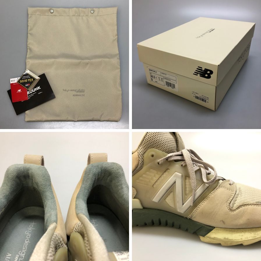 オーラリー × 東京デザインスタジオ ニューバランス R_C2 メンズ 26.5パープルAURALEE × tokyo design studio New Balance R_C2 "PURPLE 約26.5cm【AFD13】