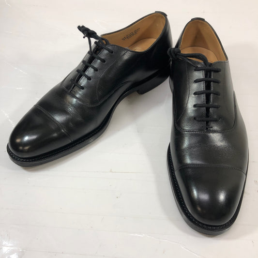 チャーチ コンサル 5都市 ストレートチップ ブラック 173ラスト サイズUK65F Church's ビジネスシューズ 約24.5cm【LA】【中古】