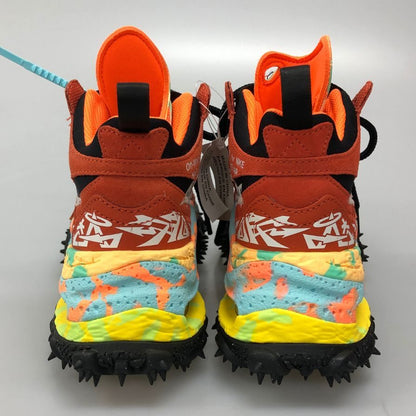 ナイキ×オフホワイト エアテラフォーマ スニーカー DQ1615-800 レディース サイズ23.0cm オレンジ系 NIKE×OFF-WHITE AIR TERRA FORMA 約23.0cm【AFD8】