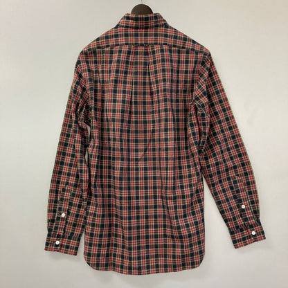 美品◆ラルフローレン ボタンダウンシャツ 90年代 チェック メンズ サイズM Ralph Lauren 【AFB25】