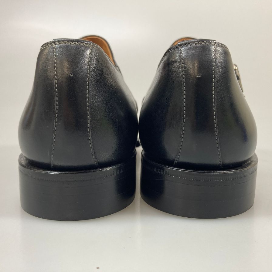 スコッチグレイン シングルストラップ ストレートチップ 0287 メンズ サイズ24cm ブラック SCOTCH GREAIN 約24.0cm【AFC48】