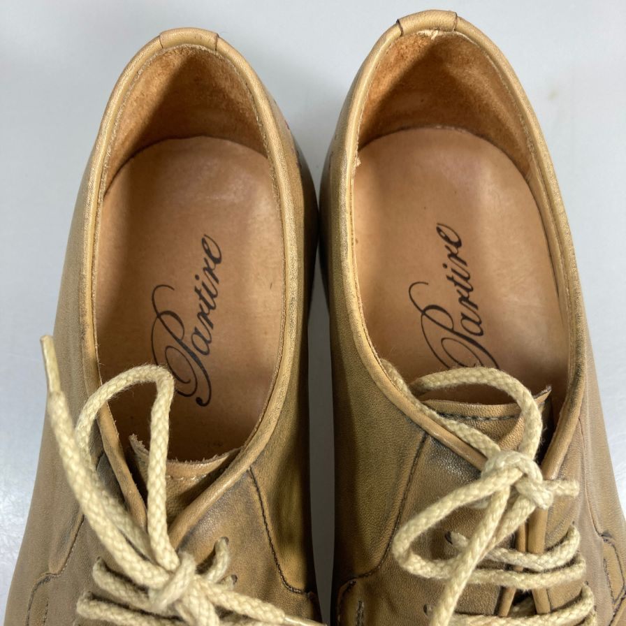 パルティーレ 63076 プレーントゥ カーキ サイズ6.5 Partire 約24.5cm【AFC5】