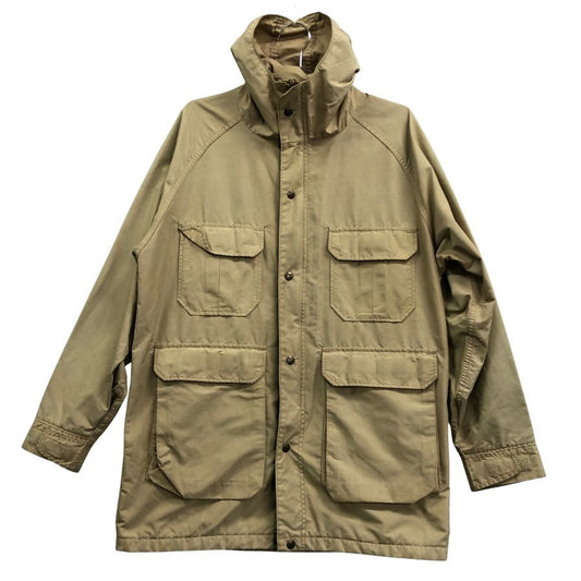中古◆ウールリッチ マウンテンパーカー 70年代 白タグ ベージュ メンズ サイズM Woolrich 【AFB13】