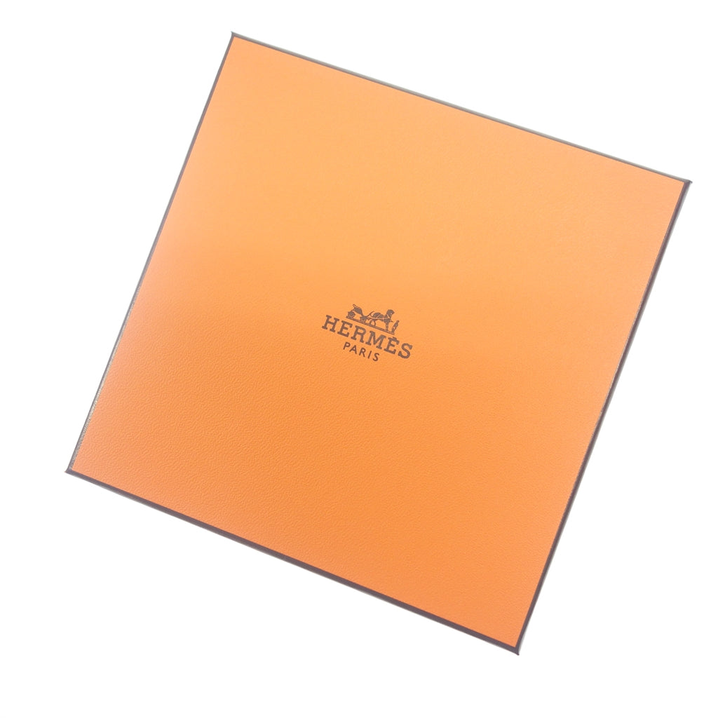 エルメス ハンカチ コットン100% ブルー系 レディース HERMES【AFB55】【中古】