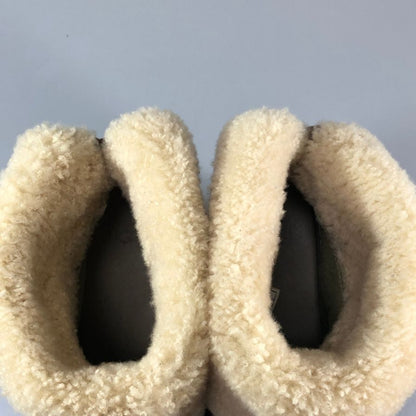 アグ ムートンブーツ ベイリーボタン ミニ ブラウン系 レディース サイズ25 1003889 UGG 約25.0cm【AFC29】