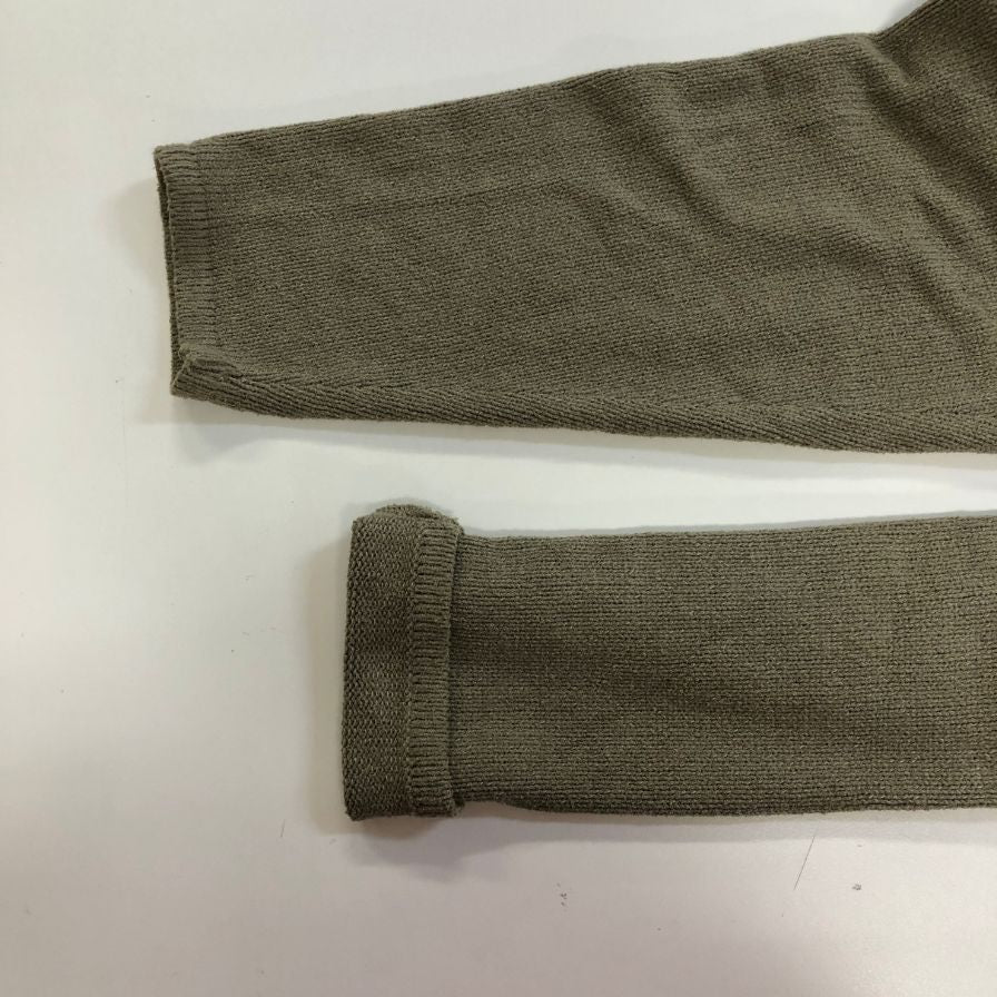 美品◆エルメネジルド ゼニア カーディガン コットン グレー系 メンズ サイズS Ermenegildo Zegna 【AFB41】