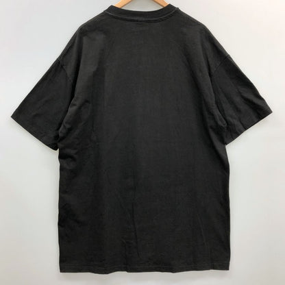 中古◆ヘインズ ヴィンテージ 半袖Tシャツ アート 太陽 1993 USA製 ブラック メンズ サイズXL Hanes BEEFY-T vintage DAVID DANZ 【AFB36】