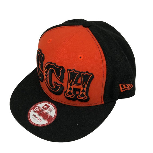 キャップ ニューエラ 9フィフティー／サイクルシティハワイ オレンジ／ブラック NEW ERA 9 FIFTY Cycle City Hawaii【AFI20】