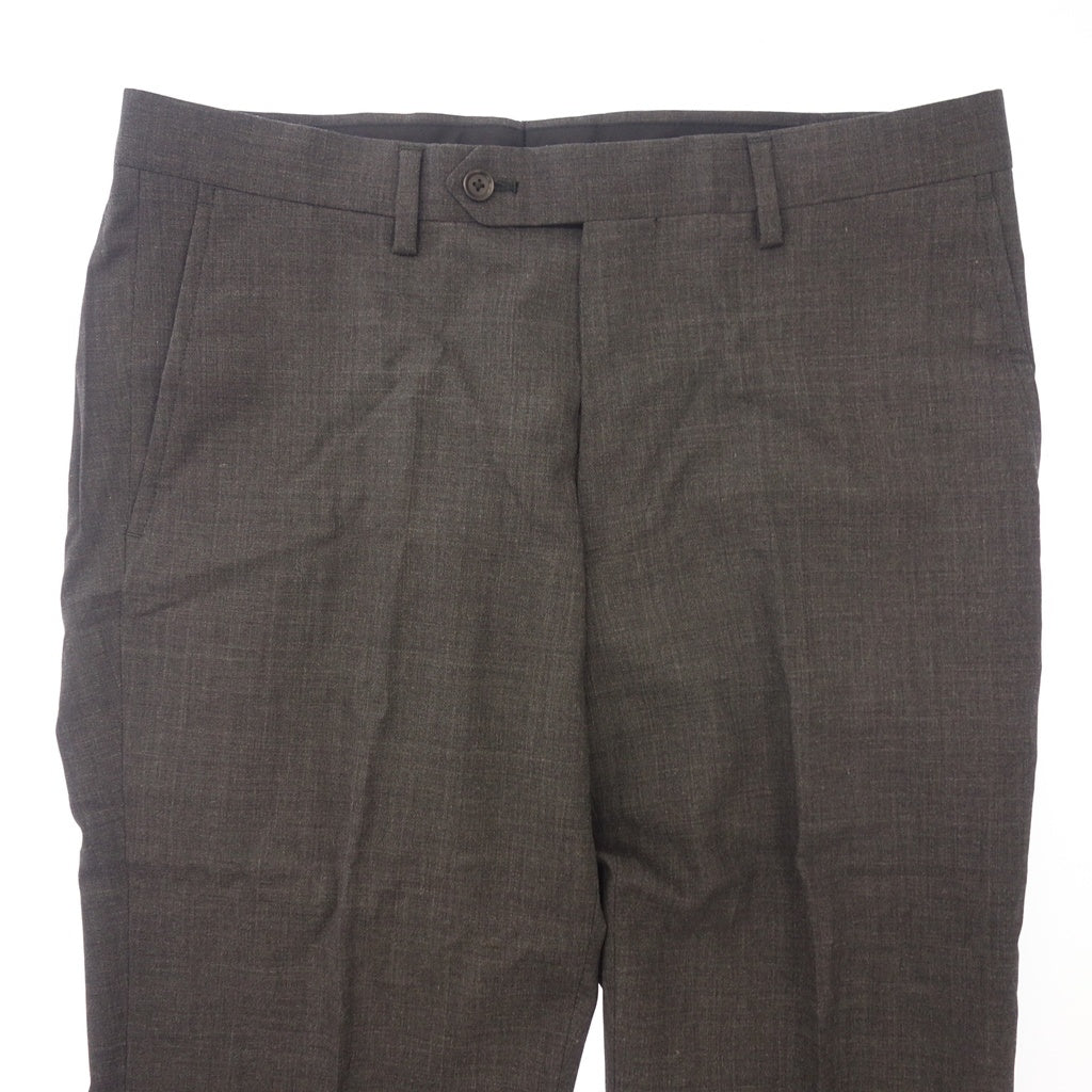 Like new◆Green Label Relaxing United Arrows Slacks Pants Men's Gray Size 80 GREEN LABEL RELAXING UNITED ARROWS [AFB4] 