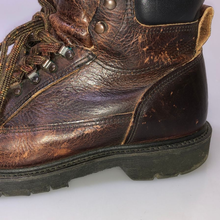 レッドウィング マウンテンブーツ 943 カウハイドレザー96年製  ブラウン サイズUS9D メンズ RED WING 約27.0cm【AFC8】