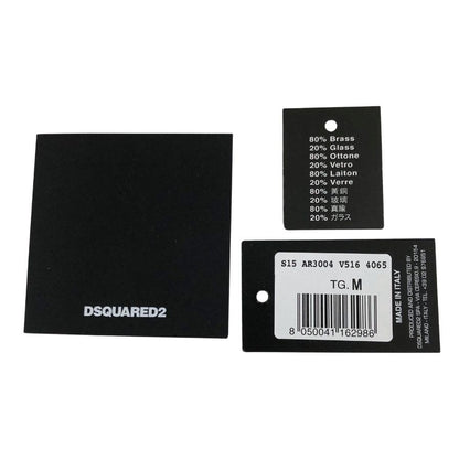 ディースクエアード バングル 3連 ラインストーン ゴールド DSQUARED2