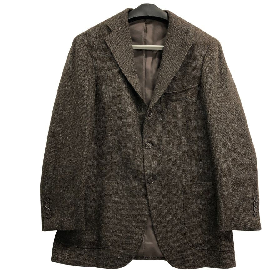 極美品◆リングヂャケット ウール 3B テーラードジャケット メンズ サイズ44 ブラウン RING JACKET 【AFB8】