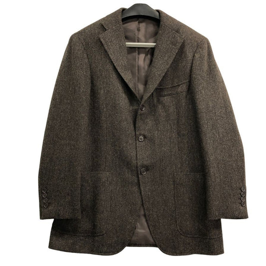極美品◆リングヂャケット ウール 3B テーラードジャケット メンズ サイズ44 ブラウン RING JACKET 【AFB8】