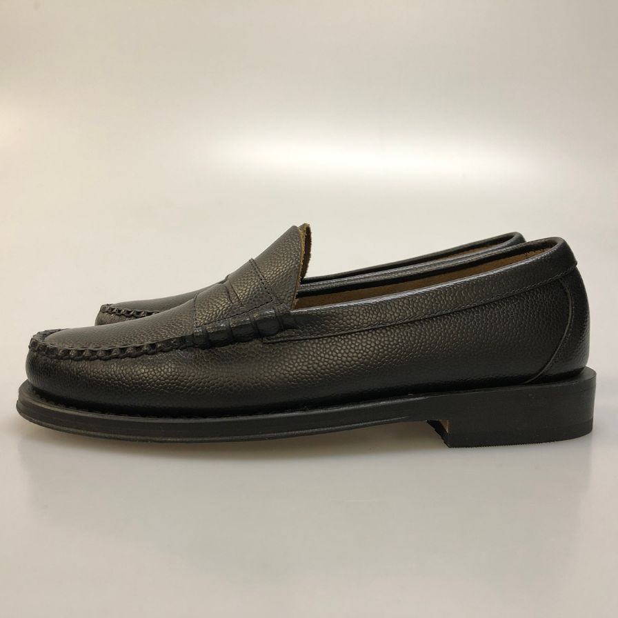 ジーエイチバス ローファー ウィージャンズ ラーソン シボレザー サイズ6 メンズ ブラック G.H.Bass&Co. WEEJUNS LARSON ローファー 約24.0cm【LA】【中古】