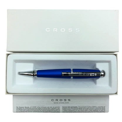 クロス ボールペン エッジ ニトロブルー シルバー CROSS【AFB54】
