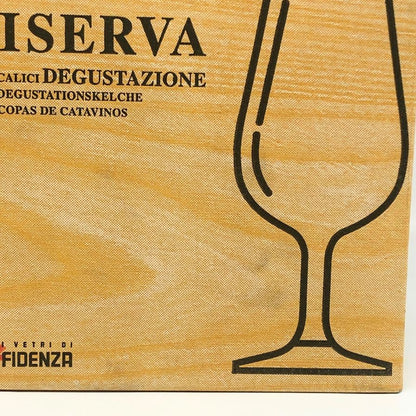 フィデンツァ リゼルヴァ テイスティンググラス 6脚入り FIDENZA RISERVA【AFI28】【中古】