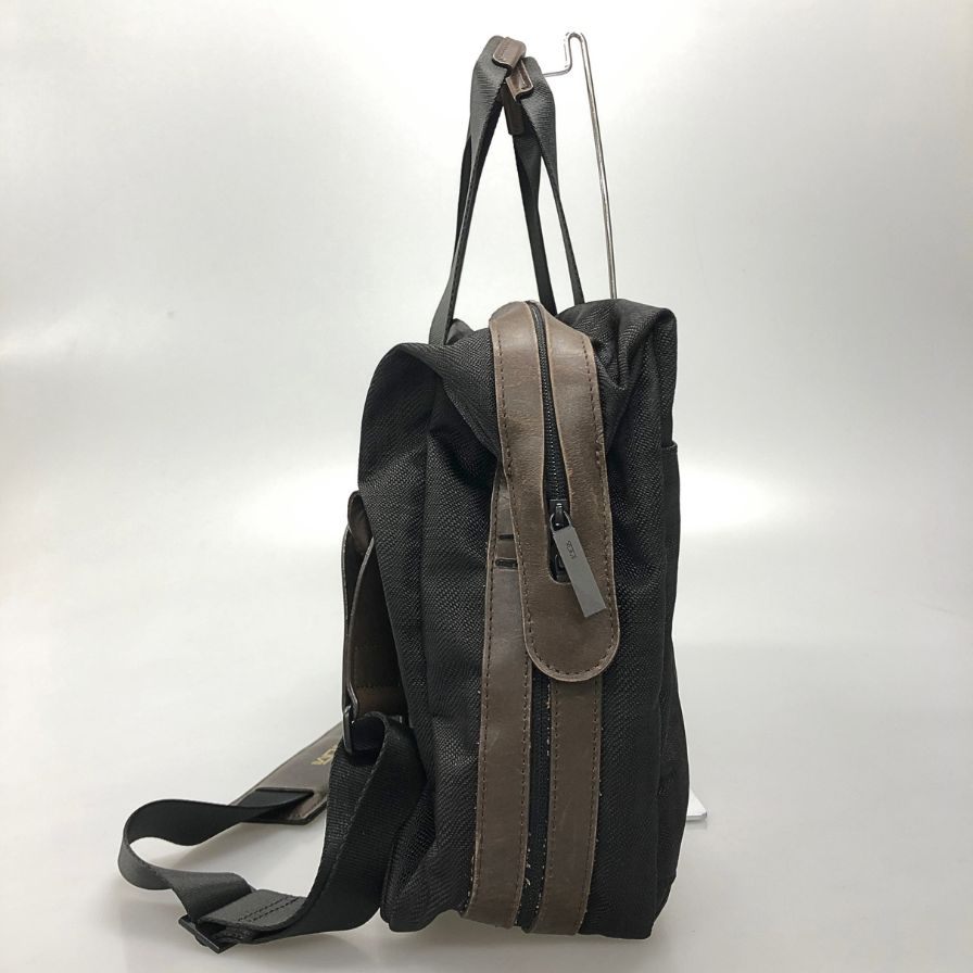 トゥミ ショルダーバッグ DROR 2WAY ナイロン レザー 切替 ブラウン TUMI【AFE3】