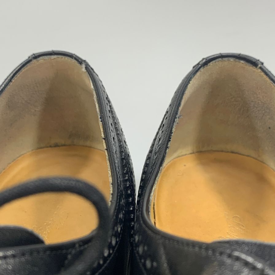 ロイドフットウェア レースアップシューズ ストレートチップ カーフレザー 2827ER01 メンズ ブラック サイズ8 Lloyd Footwear ビジネスシューズ 約26.5cm【LA】【中古】