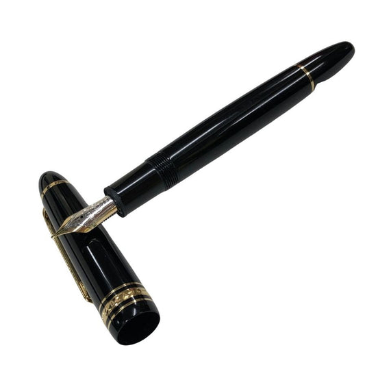 モンブラン マイスターシュテュック 4810 ペン先Au585 ブラック ゴールド MONTBLANC MEISTERSTUCK【AFI15】