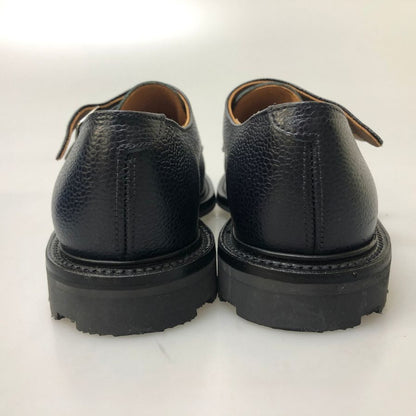 マーク マクナイリー  シボレザー ダブルモンク ブラック サイズ6 メンズ MARK MCNAIRY 約25.0cm【AFD6】