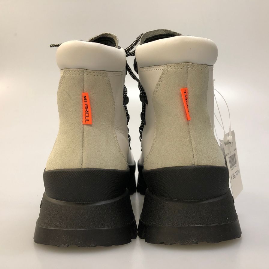 メレル ブーツ トレッキングブーツ Bristol MID レディース サイズ24.5 ブラック ホワイト系 MERRELL 約24.5cm【AFD5】