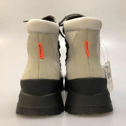 メレル ブーツ トレッキングブーツ Bristol MID レディース サイズ24.5 ブラック ホワイト系 MERRELL 約24.5cm【AFD5】