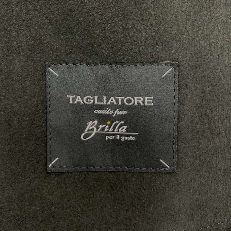 タリアトーレ テーラードジャケット 2B ブリッラペルイルグスト別注 サイドベンツ リネン ブラック メンズ サイズ48/R G-DAKAR22K TAGLIATORE Brilla per il gusto【LA】