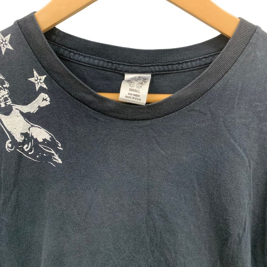 中古◆クロムハーツ Tシャツ スカル柄 ブラック メンズ サイズS CHROME HEARTS 【AFB34】