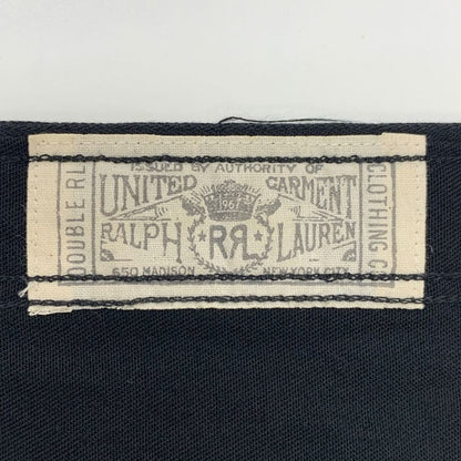 美品◆ダブルアールエル ラルフローレン ウエスタンシャツ スナップボタン レーヨン ブラック メンズ サイズ2 RRL RALPH LAUREN 【AFB27】