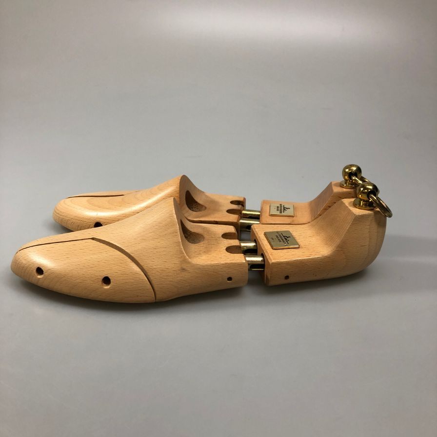 ラ コルドヌリ アングレーズ シューツリー 木製 ベージュ メンズ サイズ40 CORDONNERIE ANGLAISE 約25.0cm【AFC4】