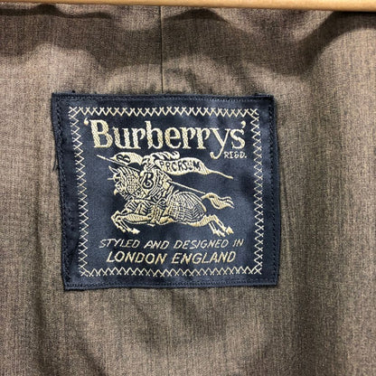 中古◆バーバリー バルカラーコート 60年代 旧タグ ブラウン メンズ サイズ表記なし Burberry 【AFF20】