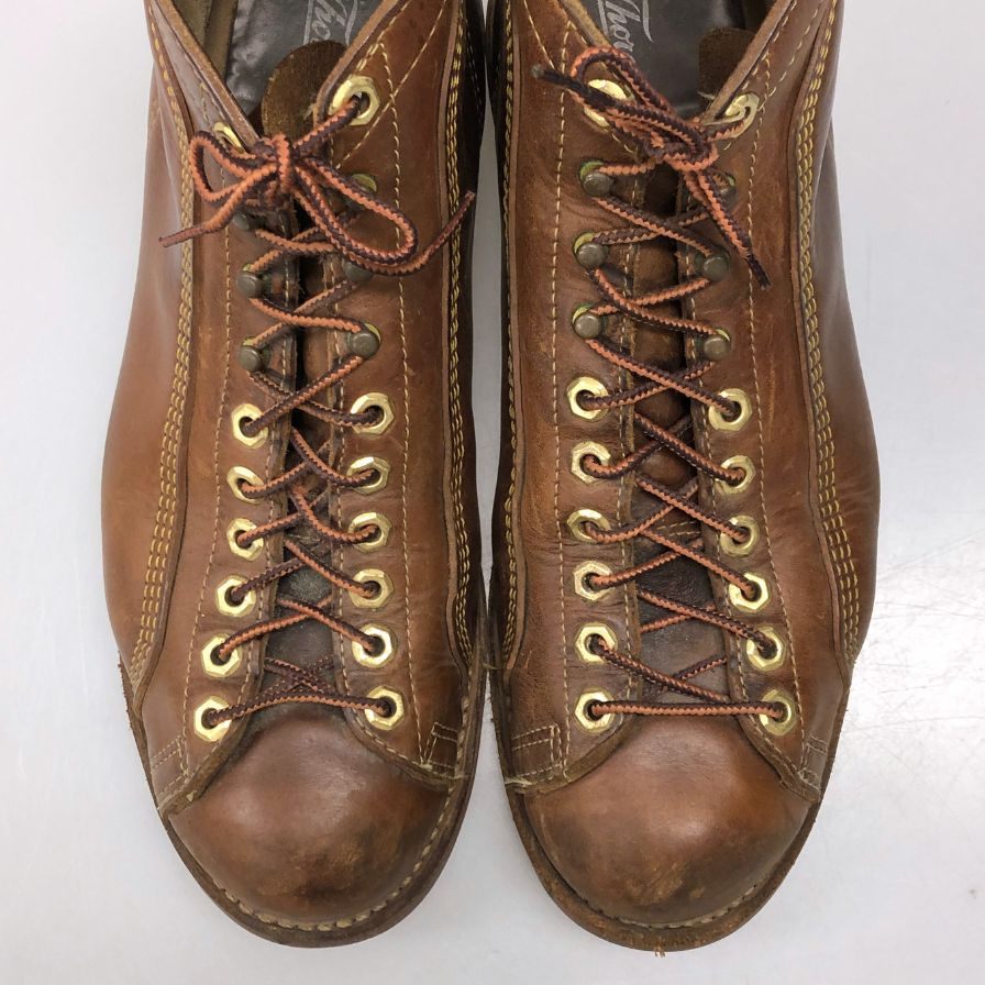Thorogood  ソログッド　ブラウン レザー デッキシューズ 楽天市場】ソログッド THOROGOOD 814-6373 OXFORD 4 STITCH