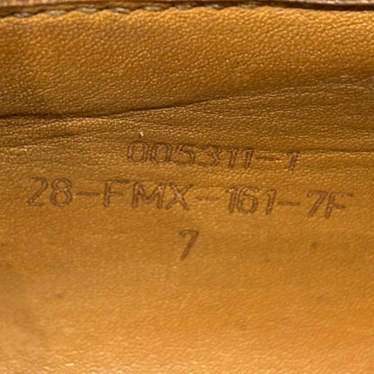 ジェイエムウエストン レザーシューズ ローファー 161 スエード メントン ベージュ メンズ サイズUK7 J.M.WESTON ローファー 約25.5cm【LA】【中古】