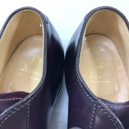 オールデン 54321 Vチップ コードバン ダークバーガンディ サイズUS7D ALDEN ビジネスシューズ 約25.0cm【LA】【中古】