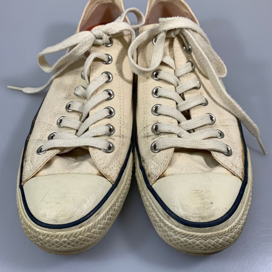 コンバース スニーカー ビームス40周年 別注 ローカット ホワイト メンズ サイズ27cm CONVERSE BEAMS 約27.0cm【AFC41-2】