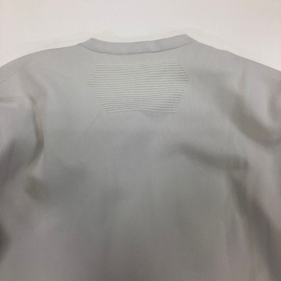 中古◆デサント ハイテク長袖Tシャツ アイボリー メンズ サイズ0 DESCENTE 【AFB33】