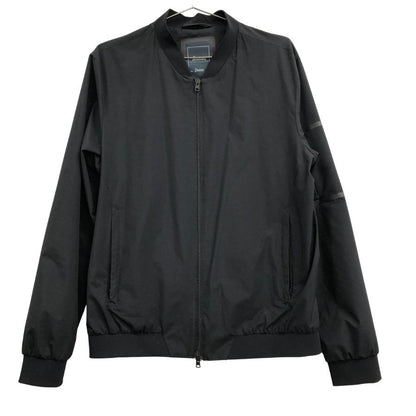 美品◆ヘルノ ラミナー MA-1型 ブルゾン ブラック サイズ50 メンズ Herno Laminar 【AFB15】