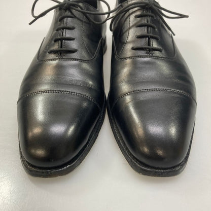 クロケット&ジョーンズ レザーシューズ ストレートチップ オードリー 377ラスト メンズ 6.5E ブラック系 29447 CROCKETT&JONES AUDLEY ビジネスシューズ 約25.5cm【LA】【中古】