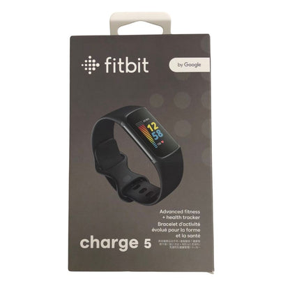 フィットビット チャージ5 Suica対応 スマートウォッチ ブラック Fitbit Charge 5【AFI21】【中古】