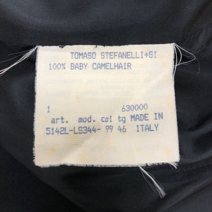 極美品◆トマソ ステファネリ コート ショート丈 ブラック レディース サイズ46 TOMASO STEFANELLI 【AFB28】