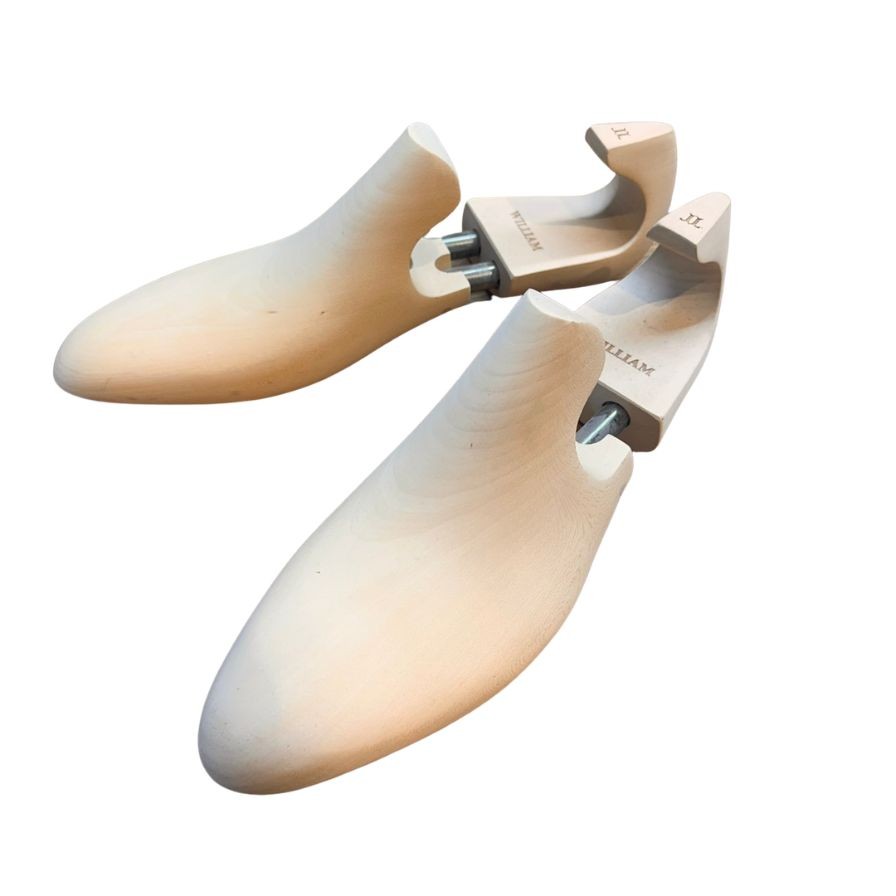 ジョンロブ ダブルモンク ウィリアム スエード ダークブラウン UK6.5E メンズ JOHN LOBB WILLIAM スエードシューズ 約25.5cm【LA】【中古】