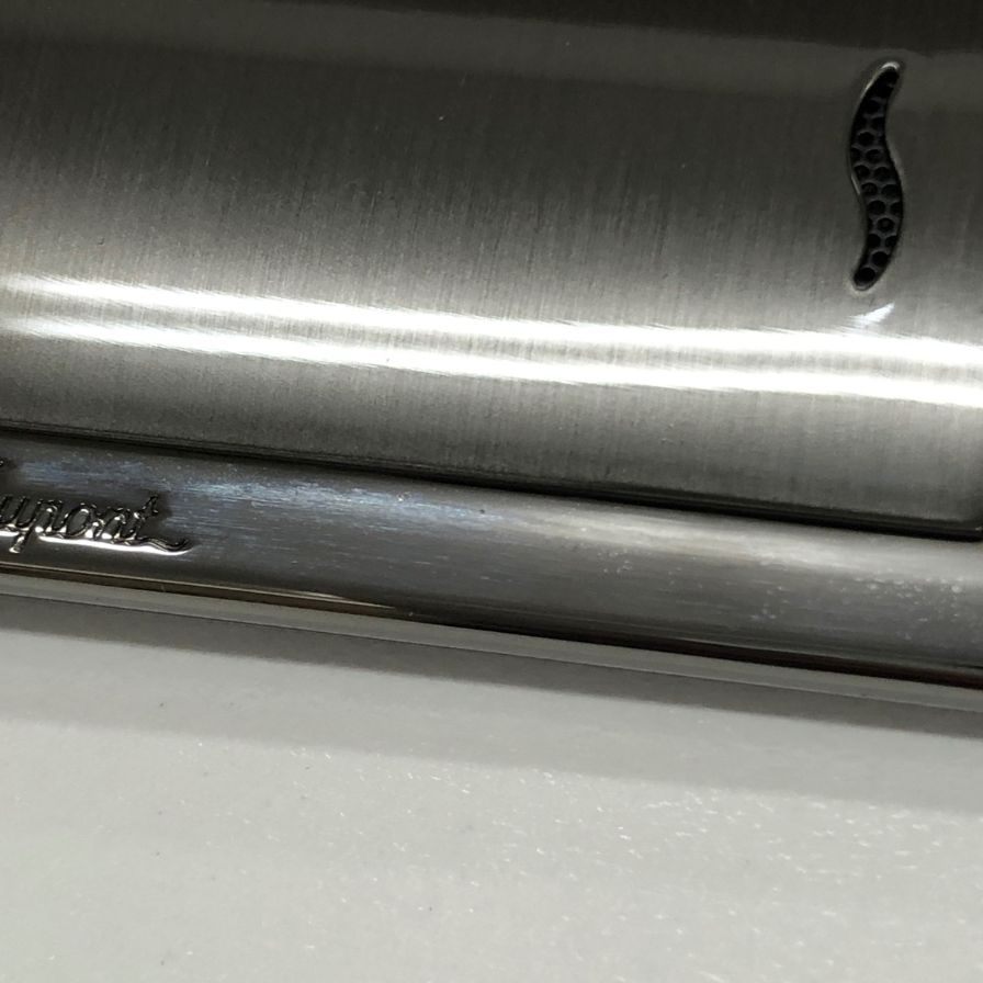 デュポン ライター スリム 7 ガス 7mm マット シルバー S.T. Dupont【AFI10】【中古】