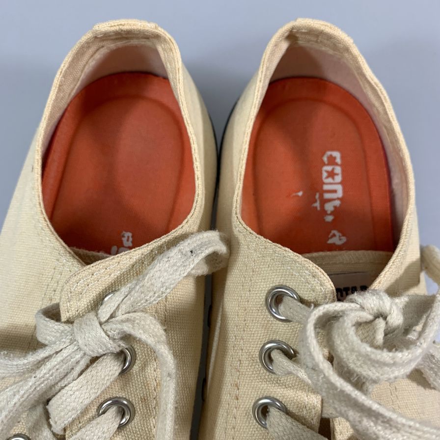コンバース スニーカー ビームス40周年 別注 ローカット ホワイト メンズ サイズ27cm CONVERSE BEAMS 約27.0cm【AFC41-2】
