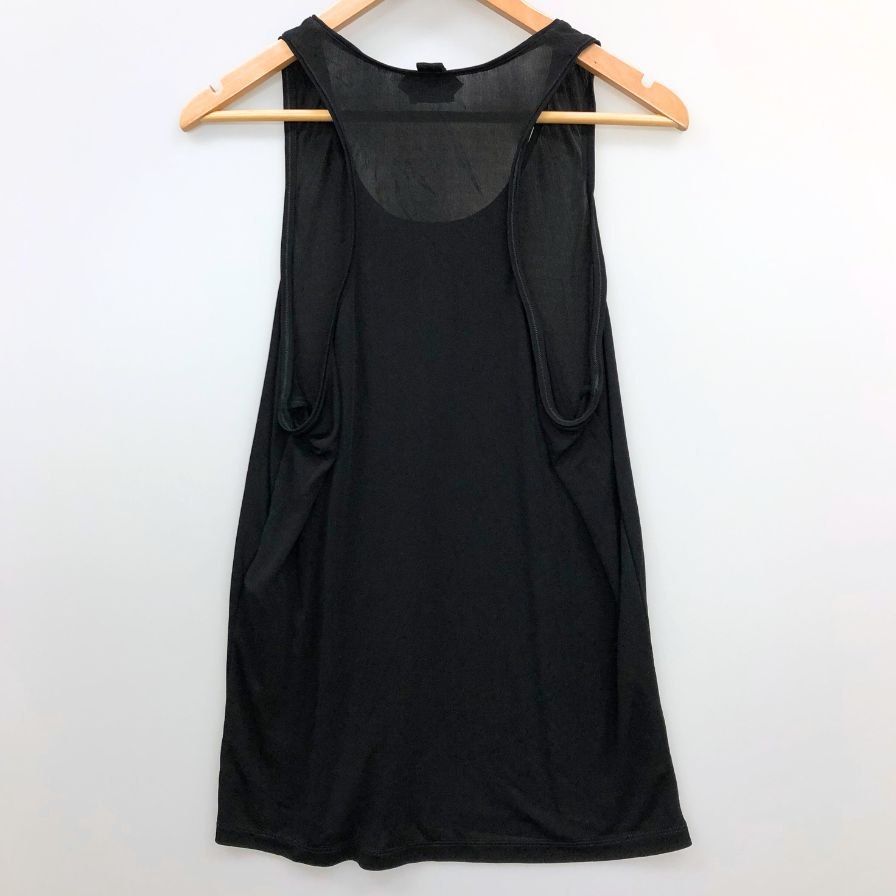 極美品◆トムフォード トップス タンクトップ レーヨン イタリア製 レディース サイズ40 ブラック TOMFORD 【AFB46】