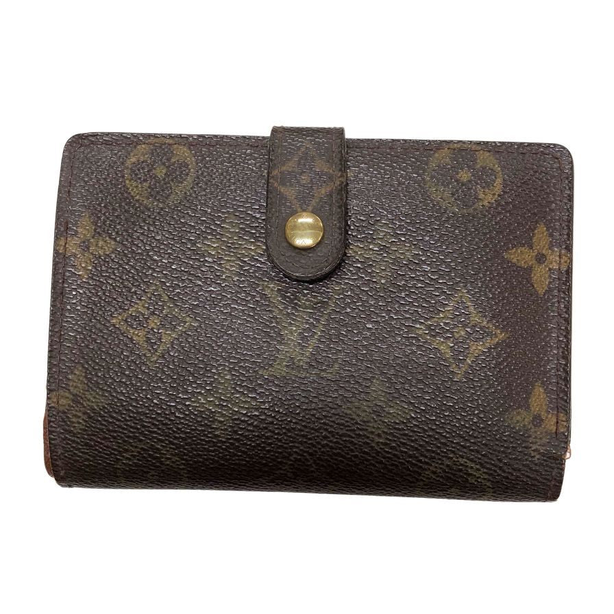 ルイ ヴィトン 財布 二つ折り がま口 ポルトフォイユヴィエノワ M61674 モノグラム レディース LOUIS VUITTON【AFI18】