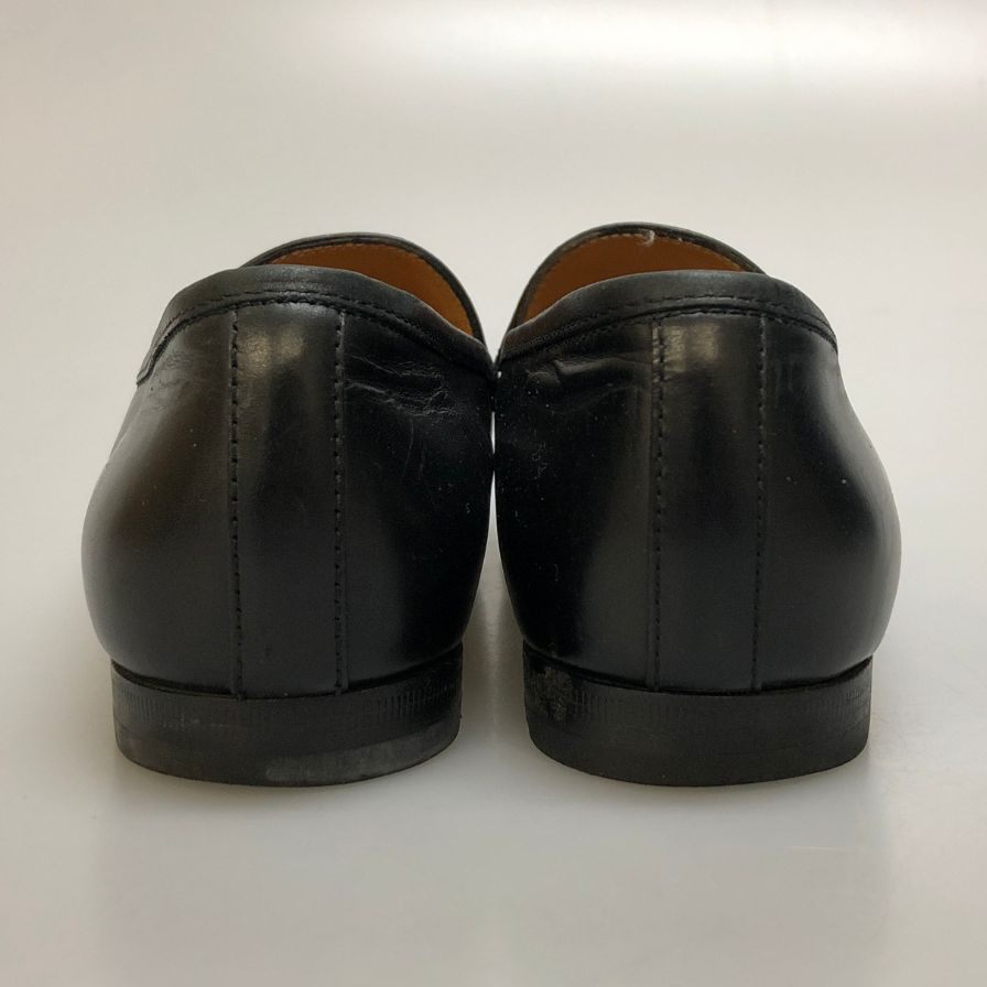 グッチ ローファー ヨルダーン ホースビット ブラック サイズ37 GUCCI 約24.0cm【AFC30】