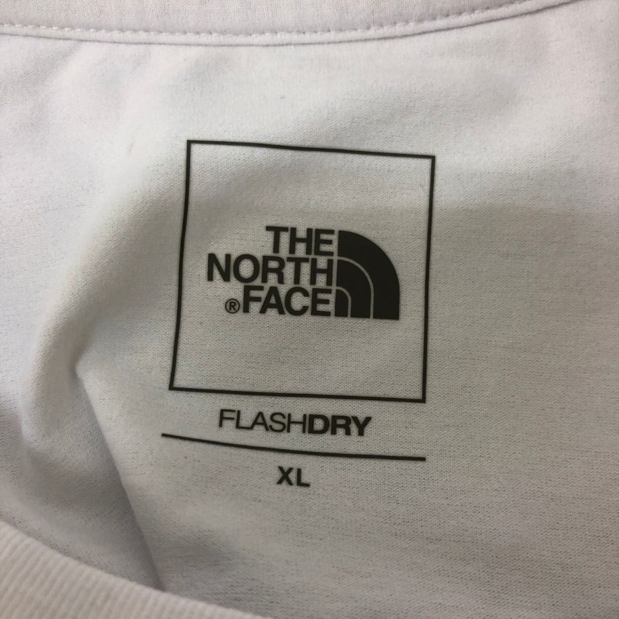 美品◆ノースフェイス NT32585 ロゴ Tシャツ ホワイト メンズ サイズXL THE NORTH FACE 【AFB19】