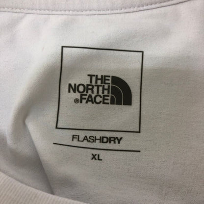 美品◆ノースフェイス NT32585 ロゴ Tシャツ ホワイト メンズ サイズXL THE NORTH FACE 【AFB19】